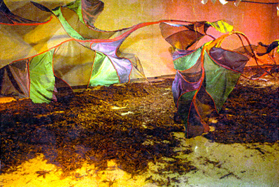 Burokeliai, sculpture installation by Margaret Gregg