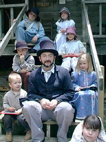 The younguns wuz mighty brave in the face of Yankee aggression. I think getting captured was more fun than learning to spell good.