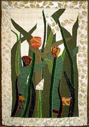 Quilted wall hanging, by Margaret Gregg, Limestone TN