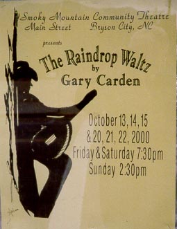 Poster for live performances