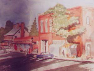 watercolor by Gail Rohrer