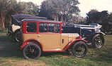 "Amy" (7) with an early Austin 20