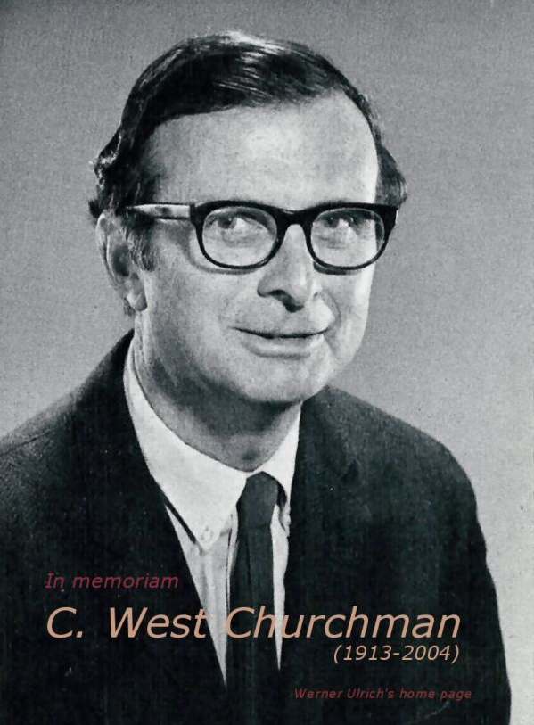 April, 2004 - C.W. Churchman (ca. 1970)