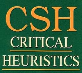 "CSH" has become the widely used acronym for my critical systems heuristics, which by its full name means "critical heuristics of systems thinking," and particularly, of social systems design. 
