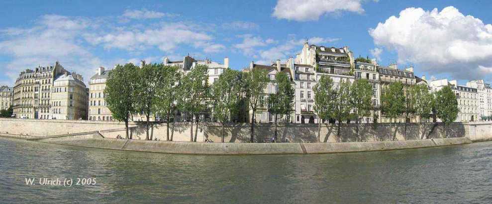 Ile St-Louis - Quai d'Orl�ans