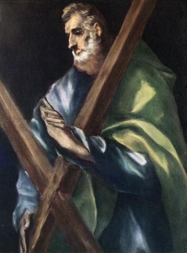Apostle St. Andrew by El Greco (1606)