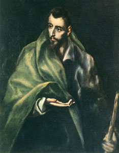 Apostle St. James the Greater by El Greco (1606)