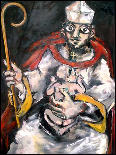 el ObispO de la sant&iacute;sima Obscenidad