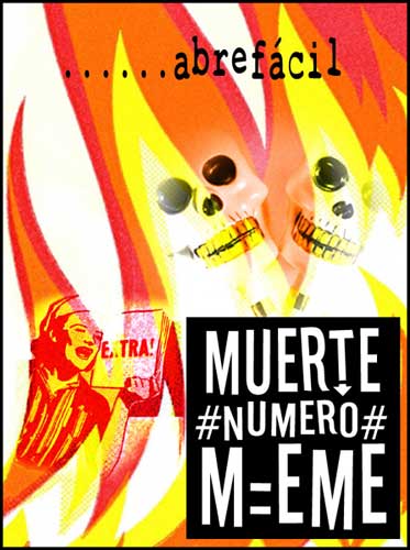pOrtada "muerte # M=eme