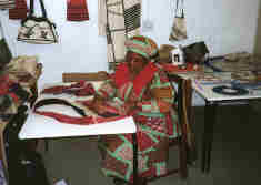 Alicia at work