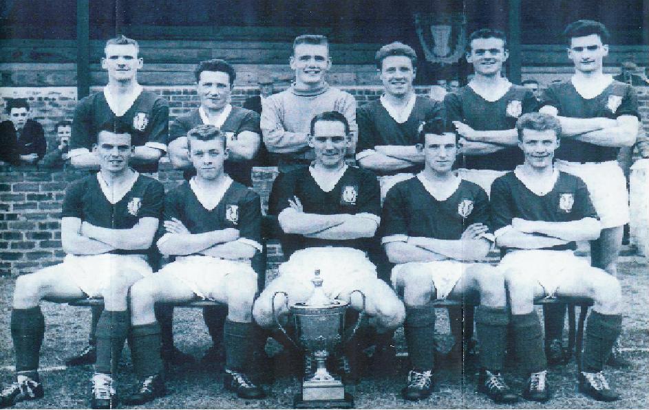 The Ayrshire Cup winning team of 60-61