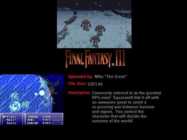 Final Fantasy 3