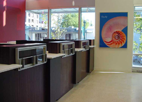 Keycorp Bank-teller windows