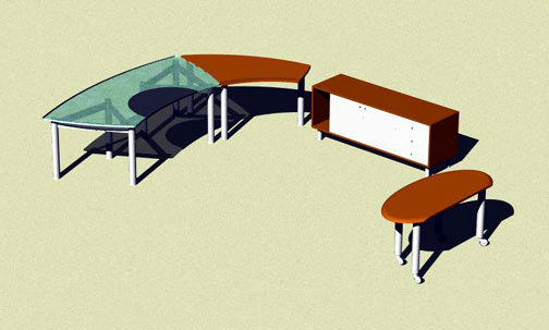 Custom-executive desk