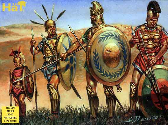 HaT 8040 Italian Allies - Box Art