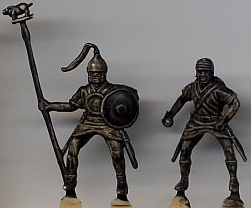Scan of Stan's undercoated Spanish Riders