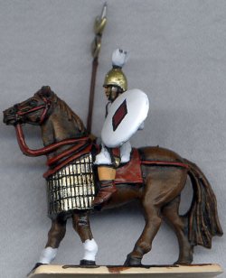 Carthaginian Standard Bearer, painted by Mark Ottley