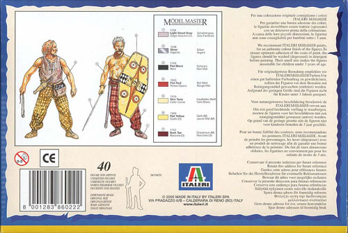 Italeri Gauls - Box Back