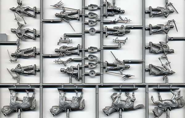 Italeri 100 Years War French Knights and Foot Soldiers - Sprue 2