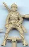 Mounted English Longbow Man, front on like...