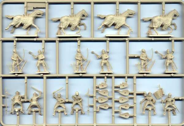 Italeri 6027 100 Years War English Knights and Foot Soldiers Sprue 2