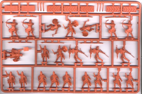 Zvezda's Persians on their sprues