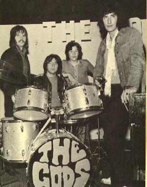 The Gods: Joe Konas, Lee Kerslake, John Glascock, Ken Hensley