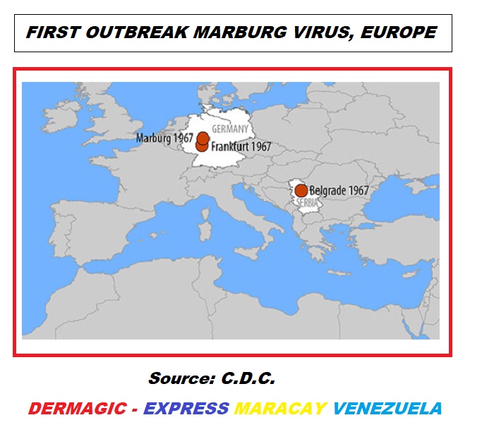 Primer Brote de Marburg virus en Europa 1967