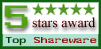 5 stars awar from Top-Shareware