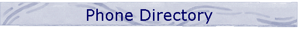 Phone Directory