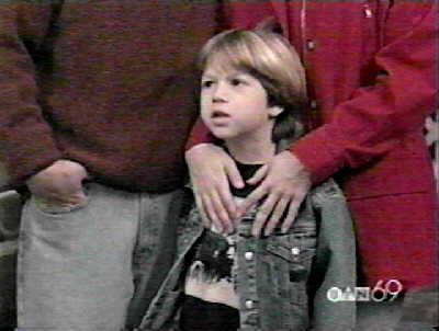 A younger Justin on "Boy Meets World"