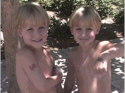 Ryan & Kyle with tattoos!