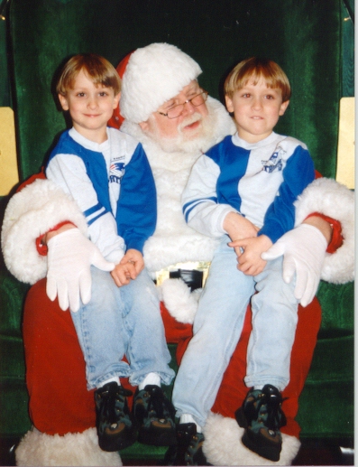 Ryan, Kyle, & Santa