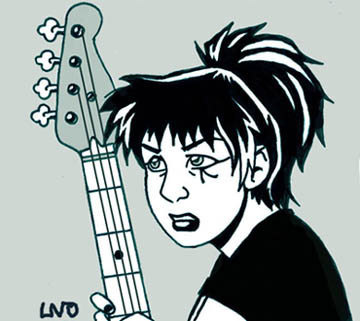 Nikki has to be the easiest character for me to draw. I love howshe is