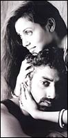 Abishiekh Bachchan and Rani Mukherjee in Mani Ratnam's YUVA.