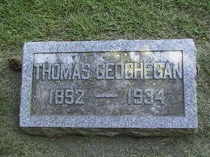 Thomas Geoghegan, 1892-1934