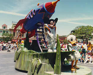 Mickey and Donald Blast Parade