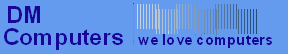 DM Computer logo with link to index page