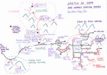 Sketch of Sapa and nearby birding areas