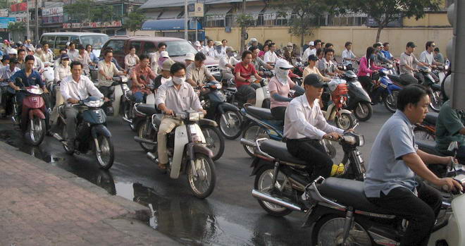 scooters everywhere