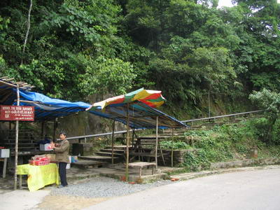 staircase up to shrine & tower
