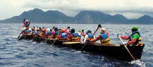 Crossing the Dominica Channel