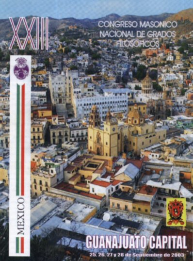 XXIII Congreso Masonico Nacional de Grados Filosoficos en 2003