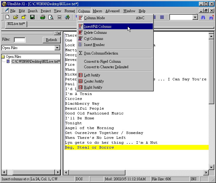 Clicks and Pops - Batch preparation