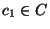 $c_1\in C$