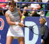Quarterfinal against Lindsay Davenport (21652 bytes)