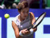 Quarterfinal against Lindsay Davenport(22089 bytes)