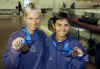 Medallists back at home!