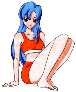 Thanks Laury, Kailee and Kitty for this lovely pic of Oda-chan!