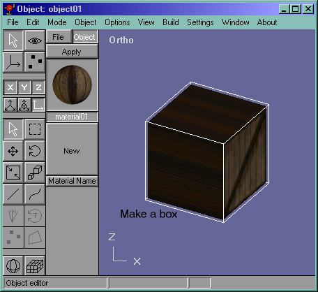 Texturing 2: Per-face texture mapping image.